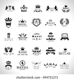 Similar Images, Stock Photos & Vectors of Apartment Logo Set - Isolated ...