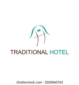 FOR HOTEL LOGO, TRADITIONAL FEEL MINIMALIST BUT STILL ELEGANT