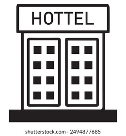 hotel logo vector design for business