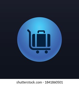 Hotel Luggage - App Icon Button