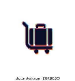 Hotel Luggage - Vector App Icon