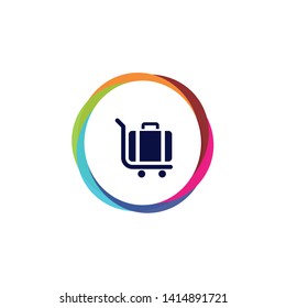 Hotel Luggage - Vector App Icon