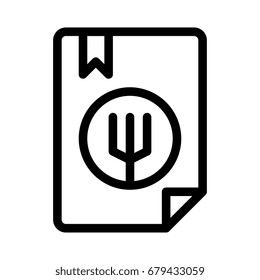 Hotel Menu Icon
