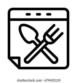 Hotel Menu Icon