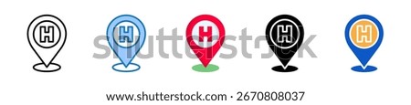 Hotel multiple style icons set design vector illustration.