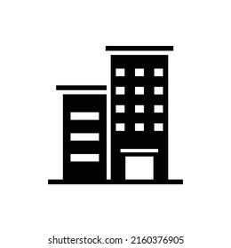 hotel new icon simple vector