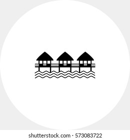 Hotel on Water Icon