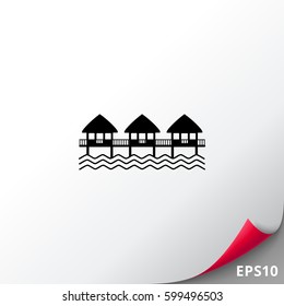 Hotel on Water Icon