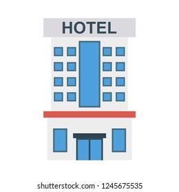 Hotel Plaza Tower Stock Vector (Royalty Free) 1245675535 | Shutterstock