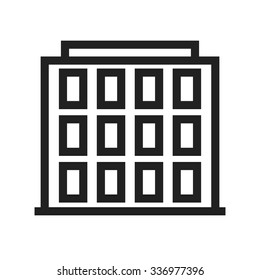 Hotel, pool, resort icon vector image.Can also be used for building and landmarks . Suitable for mobile apps, web apps and print media.