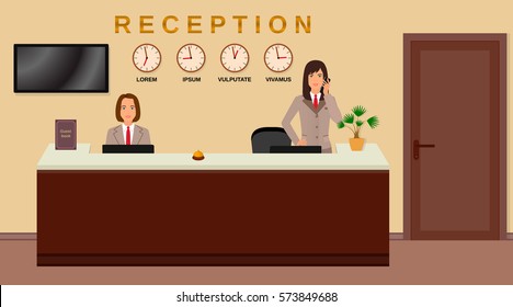 Hotel Employees Stock Vectors Images Vector Art Shutterstock