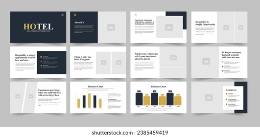 Hotel and Resort Presentation Template Hotel Presentation Slide Design 