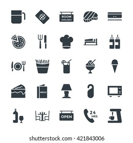 Hotel & Restaurant Cool Vector Icons 5