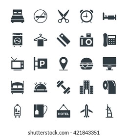 Hotel & Restaurant Cool Vector Icons 1
