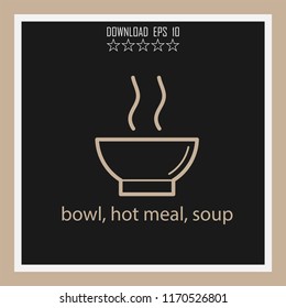 hotel and restaurant vector icon