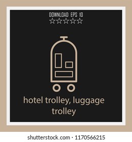 hotel and restaurant vector icon