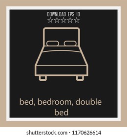 hotel and restaurant vector icon