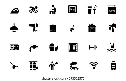 
Hotel and Restaurant Vector Icons 2

