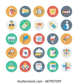 Hotel and Restaurant Vector Icons 6
