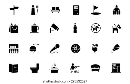 
Hotel and Restaurant Vector Icons 7
