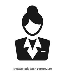 Hotel service flat vector icon