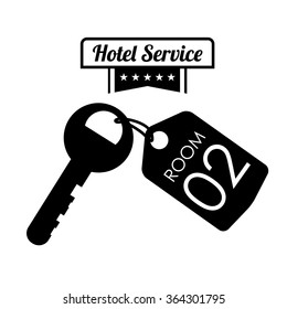 Hotel service icon 