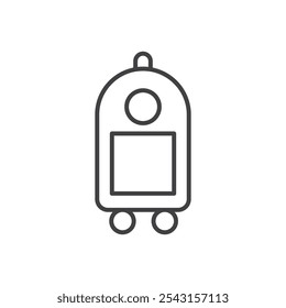 Hotel service icon set. vector illustration.