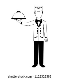 hotel service staff waiter worker
