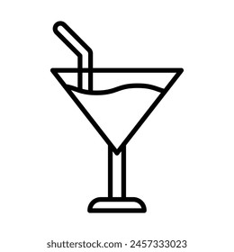 Diseño de iconos de línea de Vector de servicio hotelero