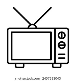Diseño de iconos de línea de Vector de servicio hotelero