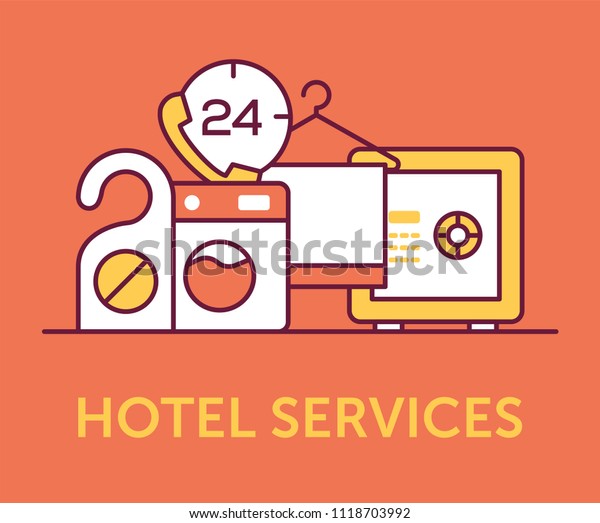 Hotel Services\
Icons