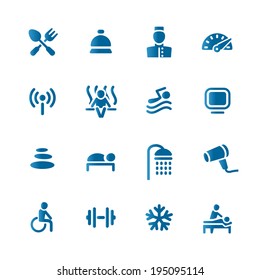 Hotel set icon