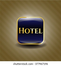 Banda brillante del hotel