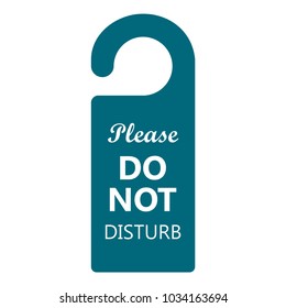 hotel sign, do not disturb hanging sign 