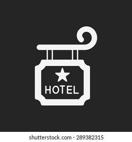 hotel sign icon