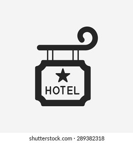 hotel sign icon
