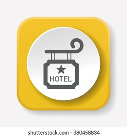 hotel sign icon