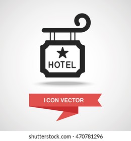 hotel sign icon