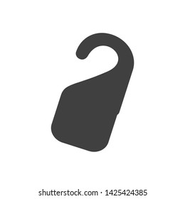 hotel sign, vector hotel hanging sign, do not disturb hanging sign vector icon
