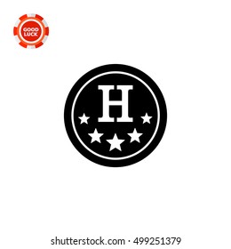 Hotel simple icon