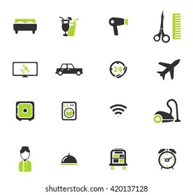 Hotel simply symbol for web icons and user interface