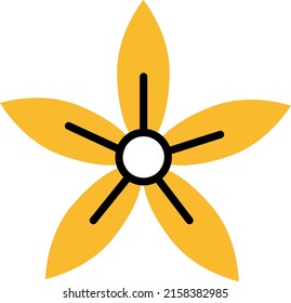 Hotel spa, illustration, vector on a white background.