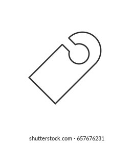 Hotel tag icon