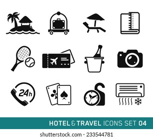 Hotel & Travel icons set // 04