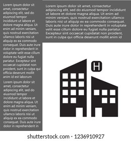 hotel vector icon 10 eps