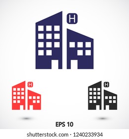 hotel vector icon 10 eps