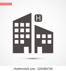 hotel vector icon 10 eps