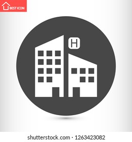hotel vector icon 10 eps