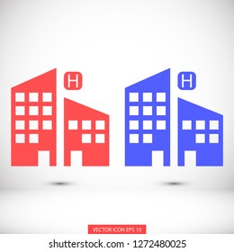 hotel vector icon 10 eps