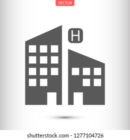 hotel vector icon 10 eps